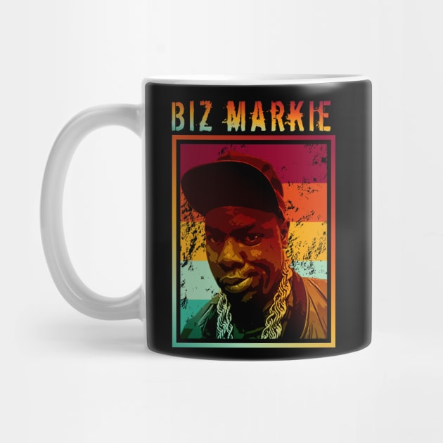 Biz markie | Retro potrait by Aloenalone